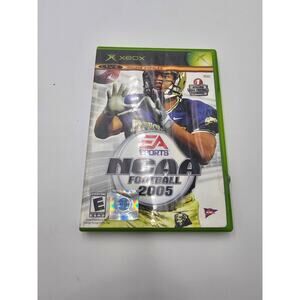 NCAA Football 2005 (Microsoft Xbox, 2004) Complete w/ Manual - Tested Working